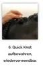 Waldhausen Quick Knot Deluxe pomůcka pro pletení, černá, Náhled obrázku produktu 11