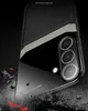 Galaxy S25 Hülle, TPU Anti-rutsch Leder Glas Len Hybrid Produktbild-Vorschau 4