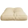 vidaXL Cuscino Pallet Beige 80x40x12 cm Tessuto Anteprima dell’immagine prodotto 6