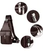 Herren Crossbody Bag aus echtem Leder - Wasserdichte Produktbild-Vorschau 2