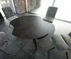 DELIFE Esstisch Carlow 130/200x95 cm Keramik Grau Metall Produktbild-Vorschau 3