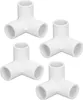 10PCS 3 Way Pipe Fittings PVC Plastový pravý úhel Tee Náhled obrázku produktu 5