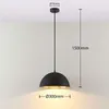 Lindby Hängeleuchte Leya, schwarz/gold, Metall, Ø 30 cm, Produktbild-Vorschau 8