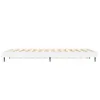 The Living Store Bettgestell Weiß 135x190 cm Holzwerkstoff Produktbild-Vorschau 8