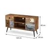 Halmar TV-Schrank mehrfarbig MDF-Platte 39cm x 120cm x 60cm Produktbild-Vorschau 3