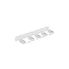 19" Kabelmanagement-Panel 1 HE konfigurierbar grau Delock Produktbild-Vorschau 3