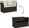 VidaXL 366217, 2 siedz., Kremowy, 110 kg, 1240 mm, 620 mm, Podgląd zdjęcia produktu 7