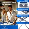 SCHWANFELD® Premium XXL Bügelbrett 122x44cm Bügelfläche Produktbild-Vorschau 6