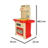 Kinderspielzeug Küche Ofen Brenner Lichter + Zubehör Produktbild-Vorschau 7