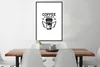 MuchoWow® MuchoWow® Gerahmtes Poster Kaffee - Zitate - Produktbild-Vorschau 3