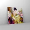 Bilder auf glas - Frau Modell - 40x40cm - Glasbilder - Produktbild-Vorschau 4