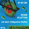 BITUXX Schubkarre 100L Schubkarren Schiebkarre Groß Produktbild-Vorschau 5