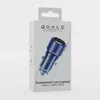 QUALO Transparent Chargeur voiture 2× USB-C Aluminium 90W Voir les images du produit 16