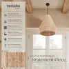 tectake® Pendelleuchte Pendelleuchte Suri Boho-Stil, Produktbild-Vorschau 2