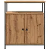 vidaXL Sideboard Chêne Artisan 70x30x80 cm Bois composite Voir les images du produit 7