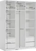 A diagram showing the dimensions of a wardrobe. Produktbild-Vorschau