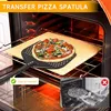 Pizzaschaufel, 12 Zoll Pizzaschieber aus rostfreiem Produktbild-Vorschau 5
