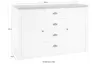 Landhaus Sideboard Wohnzimmer Kommode Provence 130cm pinie Produktbild-Vorschau 5