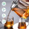 Teekanne, Glas Teebereiter mit Edelstahlsieb, Produktbild-Vorschau 6