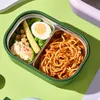 Bento Lunch Box Prenosný bezpečný nepriepustný rozdelený Náhľad obrázku produktu 4