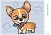 Diamondi - Diamond painting - NIEDLICHER HUND MIT FLIEGE, Produktbild-Vorschau 3