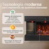 Cheminée électrique KAMINIO LIZ - Cheminée murale Voir les images du produit 9