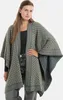 Knit Factory Dusk Poncho Cape - Laurel/Urban Green - One Produktbild-Vorschau 3