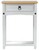 vidaXL Console tafel, wit, 55 x 35 x 73 cm, massief Productafbeelding-voorbeeld 4