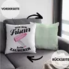 Trendation - Friseur Deko-Kissen mit Füllung 40x40 Geschenk Produktbild-Vorschau 2