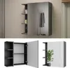 Spiegelschrank Vicco Fynn Anthrazit 62 x 64 cm, Model 54356 Produktbild-Vorschau 2