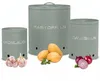 KOOK TIME Kartoffelbox 3er Set Metall, Zwiebel & Knoblauch, Produktbild-Vorschau 1