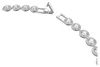 Swarovski Una Angelic Halskette, rund, Weiss, rhodiniert Produktbild-Vorschau 3
