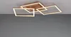 A modern ceiling light fixture with multiple square frames, illuminated from within. Anteprima dell’immagine prodotto