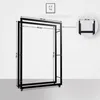 Design-Shop Stojan na dřevo Keri s kolečky 25x100x150, Náhled obrázku produktu 2