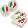 itenga 40x Servietten mit 40x Bierdeckel - Italien - Flagge Produktbild-Vorschau 1
