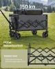 SONGMICS Handwagen faltbar, Bollerwagen, Gartenwagen, Produktbild-Vorschau 2
