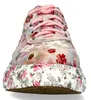 Laura Vita Damen Sneaker Blüten Sickereich Mesh Plateau Produktbild-Vorschau 6