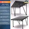 A marketing image showing a solar carport with detailed feature callouts. Anteprima dell’immagine prodotto