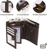 RFID Büffel Echt Leder Geldbörse Portemonnaie Herren mit Produktbild-Vorschau 5