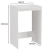 Armoire de salle de bain inférieure au-dessus de la machine Voir les images du produit 10
