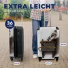 MuchoWow® Koffer Handgepäck Trolley Rollkoffer Kleine Produktbild-Vorschau 5