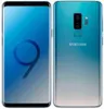A front and back view of a Samsung Galaxy S9 smartphone. Voir les images du produit