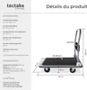 Chariot - noir, 300 kg Voir les images du produit 6