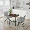 A dining set with two chairs and a table in a kitchen or dining area. Produktbild-Vorschau