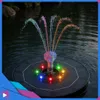 ASATO Solar-Springbrunnen schwimmend – mit LED RGB & 6 Produktbild-Vorschau 3