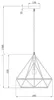Globo Lighting Hängeleuchte Metall schwarz, 1x E27 Produktbild-Vorschau 15