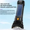 2 Stück LED-Taschenlampe Solarbetriebene/wiederaufladbare Produktbild-Vorschau 4