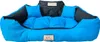 Hundebett Hundekissen Katzenbett KINGDOG Wasserdicht Blau Produktbild-Vorschau 5