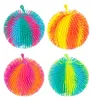 Palla antistress, soffice, pelosa, arcobaleno, 15 cm, Anteprima dell’immagine prodotto 1