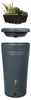 4rain Regenspeicher Azura 2in1 230 L grau mit Pflanzschale Produktbild-Vorschau 8